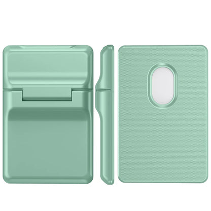 Magnetic Wallet and Card Holder Metal Slim Bank Card Holder For All Cell Phone Models MagSafe PC Magnetic Wallet Holds 1-2 cards - 02ALABA