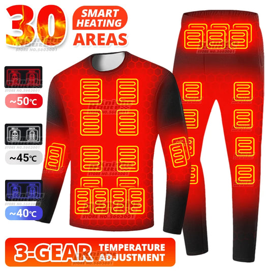 USB-Powered Heated Vest for Men and Women - Electric Heating Jacket with Adjustable Temperature for Outdoor Sports, Camping, Motorcycling, and Winter Activities - 02ALABA
