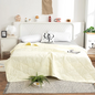 Factory price Silk Blanket Silky Cooling Thin Quilt Summer Blanket Can  machine-wash Single/Queen/King Size