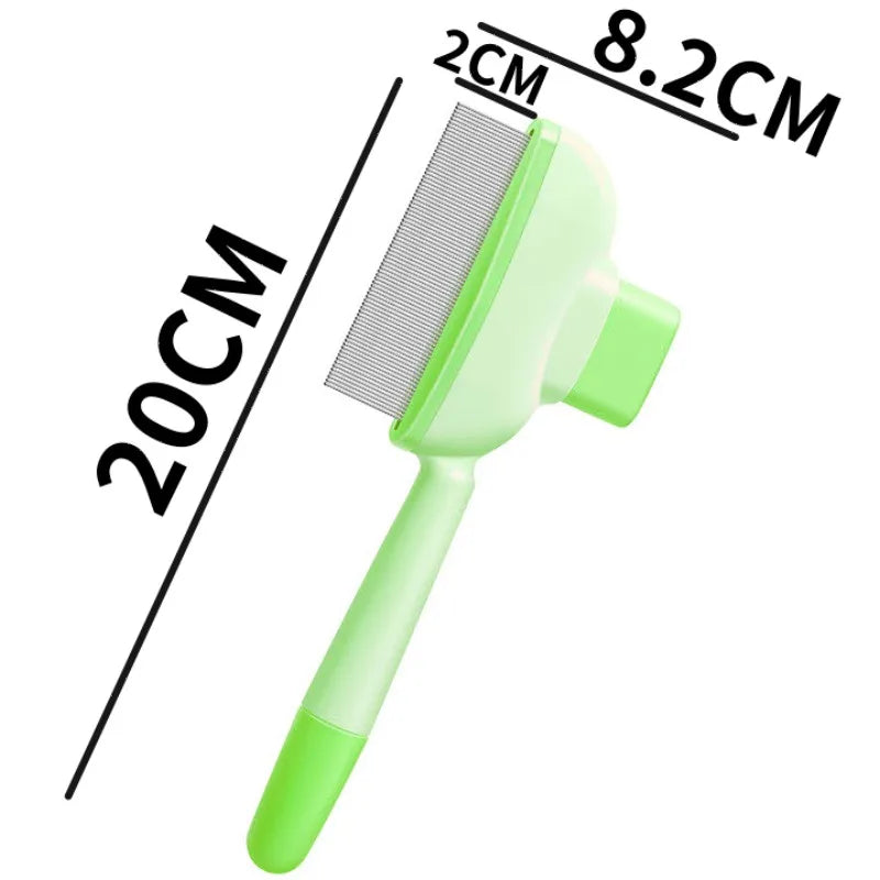 Pet Comb Hair Remover One Button Dogs Brush Self-cleaning Cat Brush Massage Combs for Dog Grooming Brushes for Pet Products