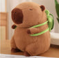 23cm Capybara Plush Simulation Capibara Anime Fluffty Toy Cute Doll Stuffed Animals Soft Doll Plush Christmas Thanksgiving Gift - 02ALABA